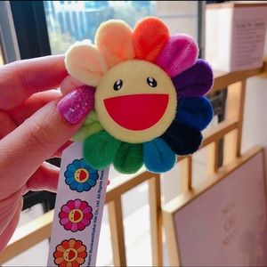 Takashi Murakami designer flower pin
